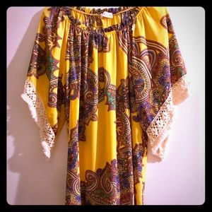 Boho tunic top
